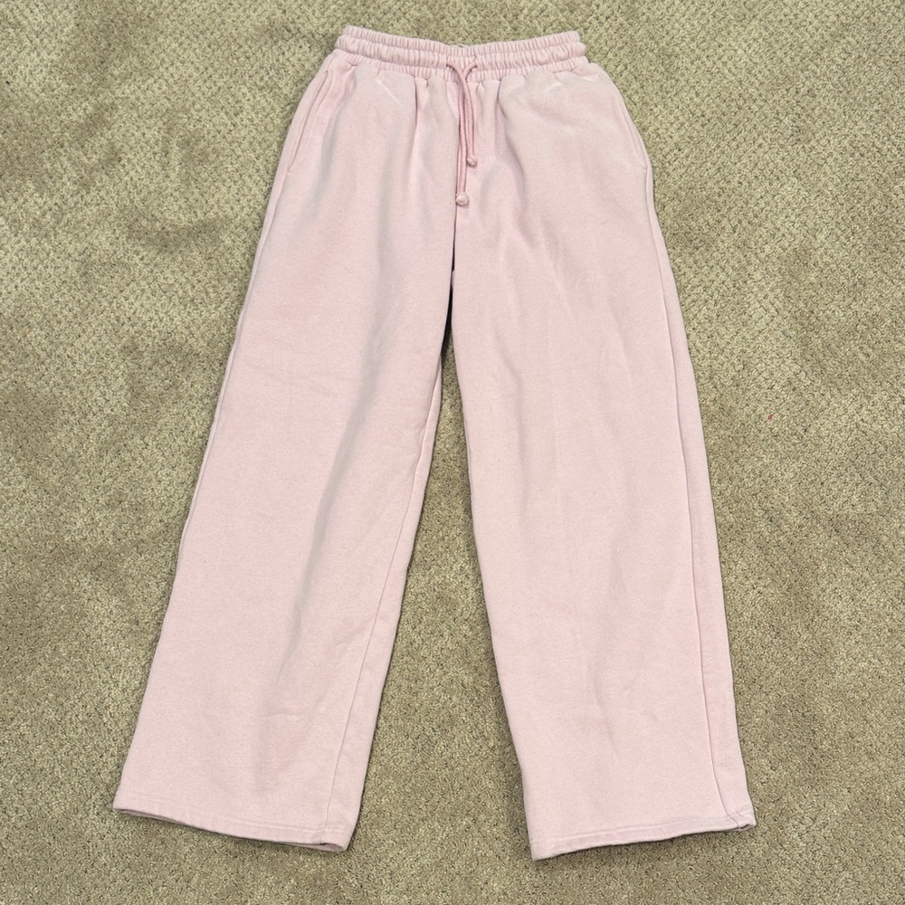 Sun-kissed coconut wide leg Sweatpants